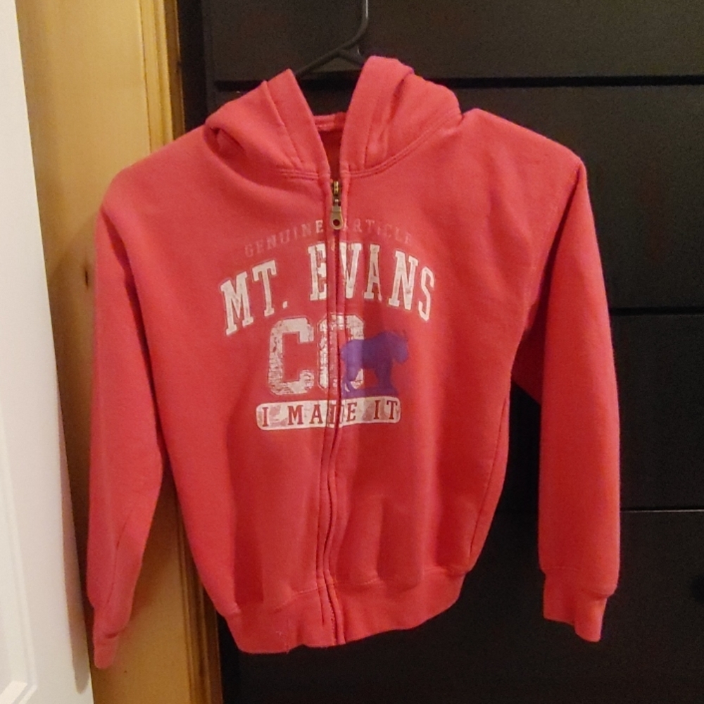 Girls pink hoodie